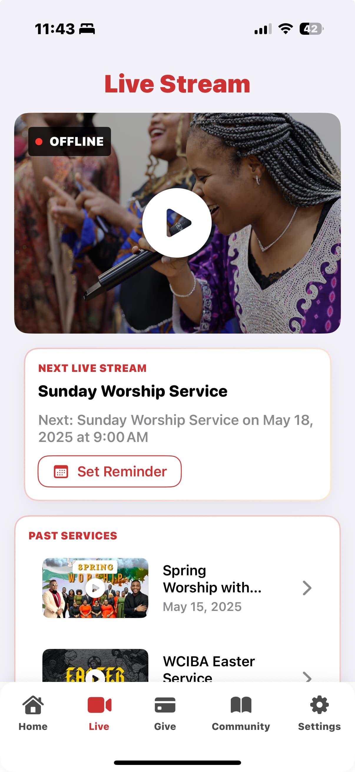 WCIBA iOS App